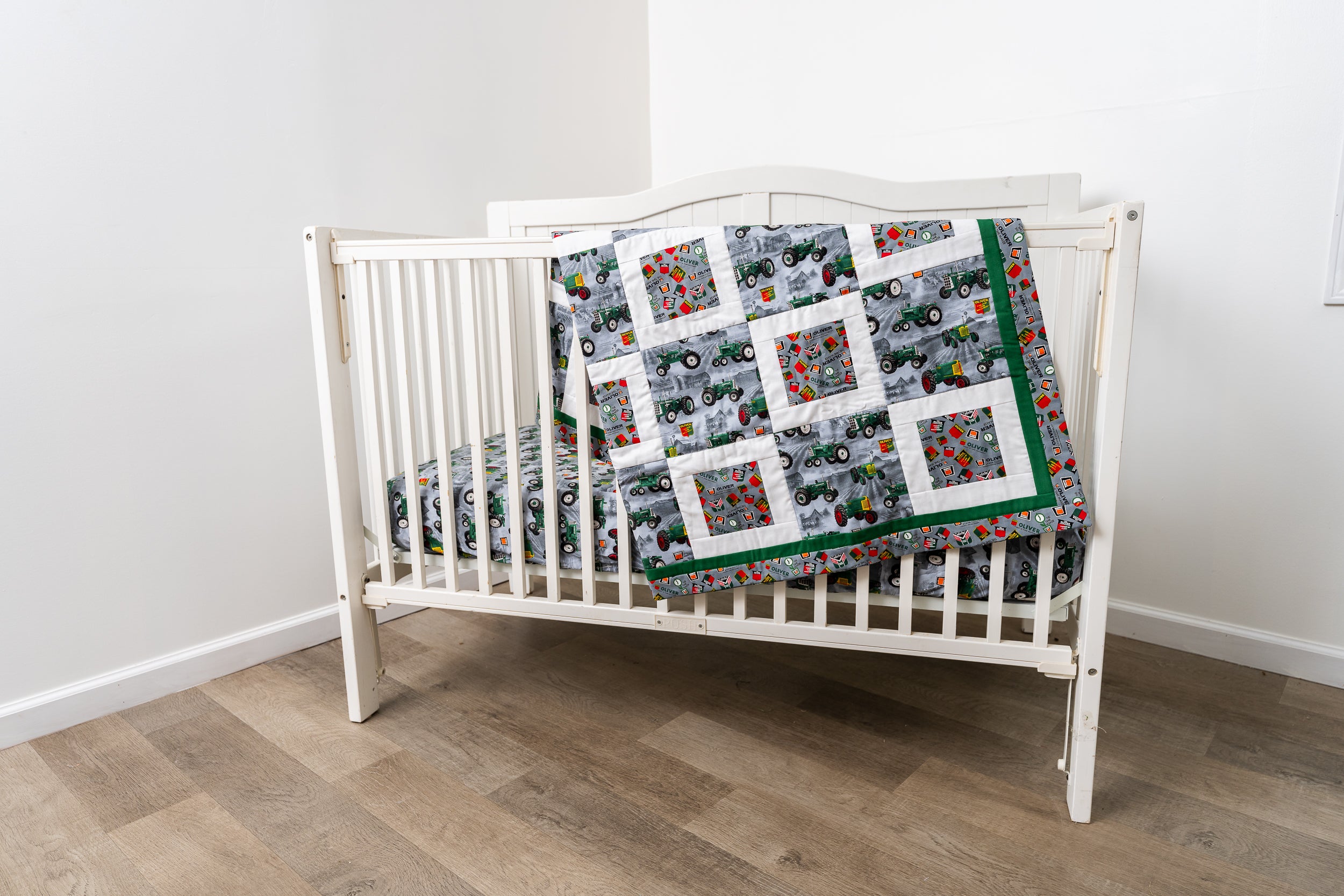 Oliver Tractor Nursery Set, Gray