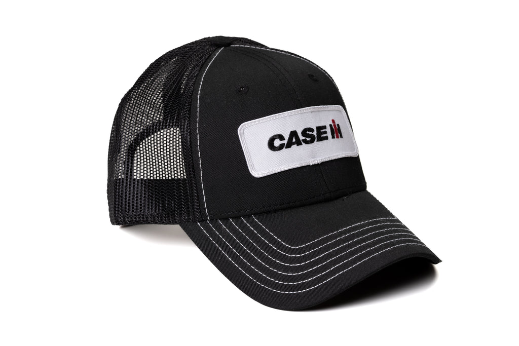 CaseIH Logo Hat, Black Mesh