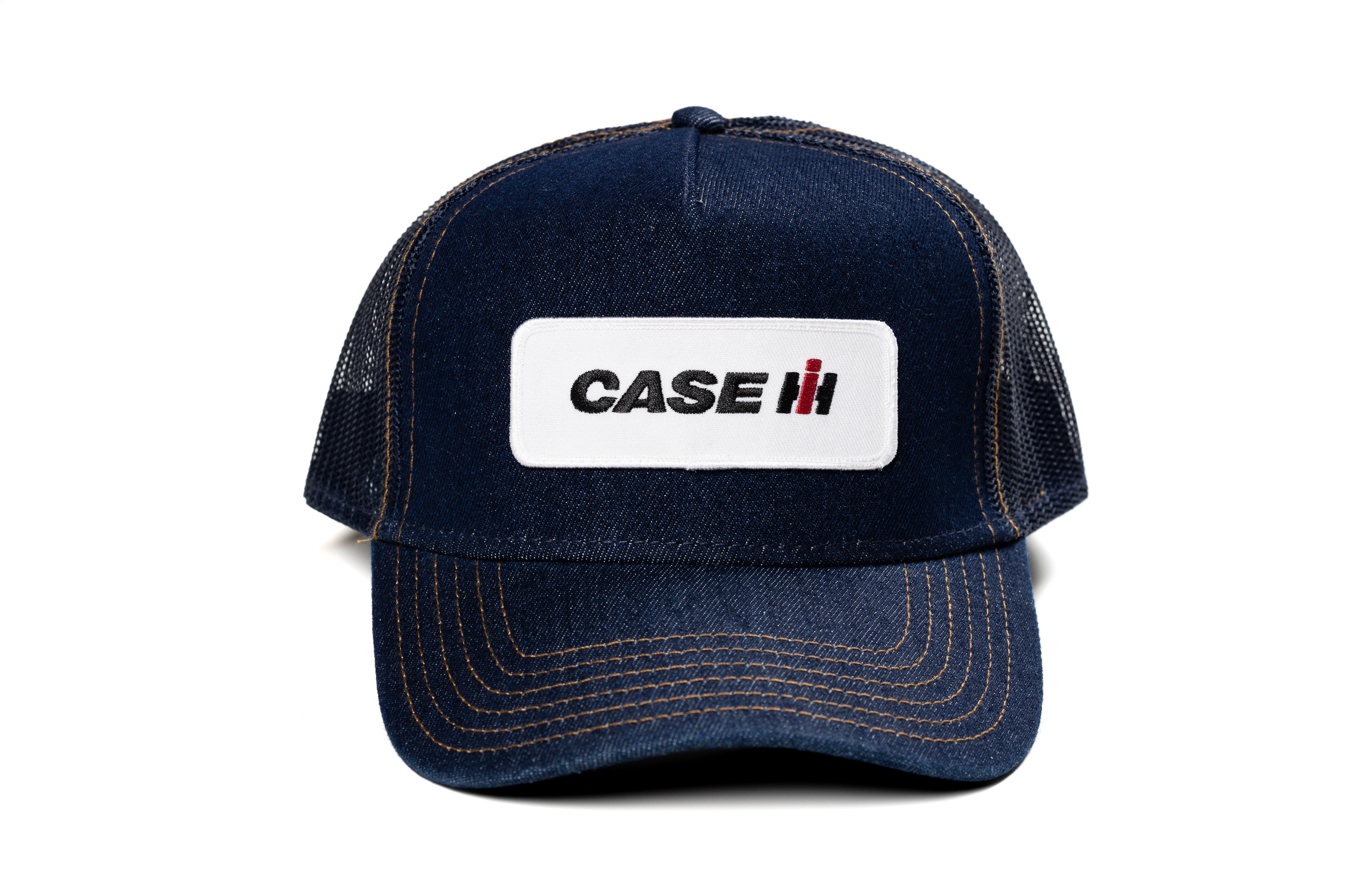 CaseIH Logo Hat, Denim Mesh