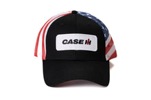 Load image into Gallery viewer, CaseIH Logo Hat, US Flag Mesh