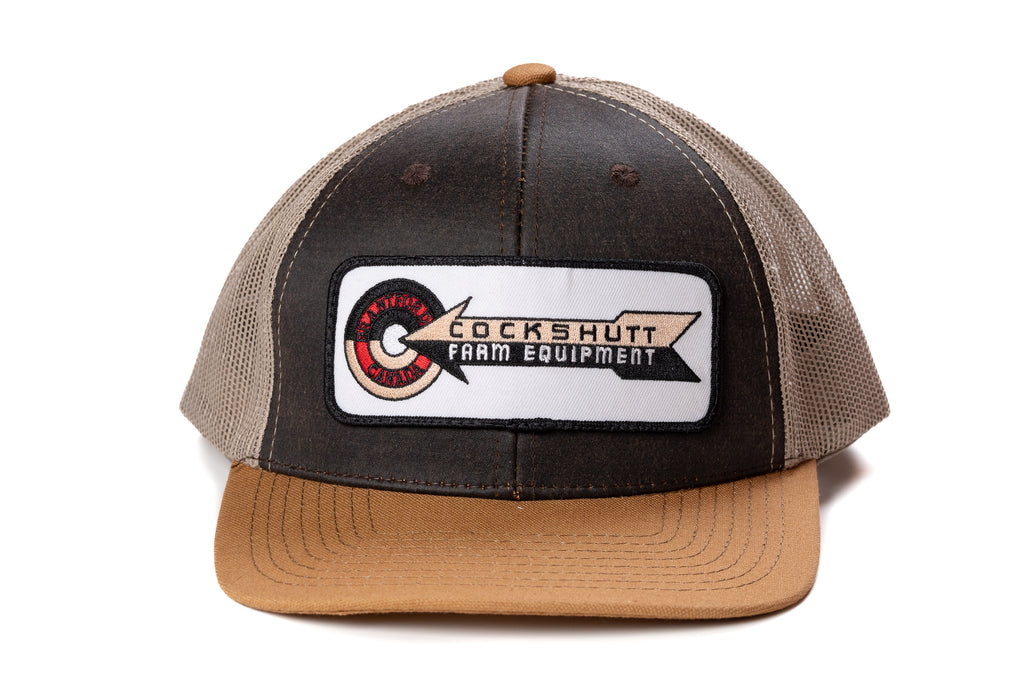 Cockshutt Hat, Brown and Tan Mesh