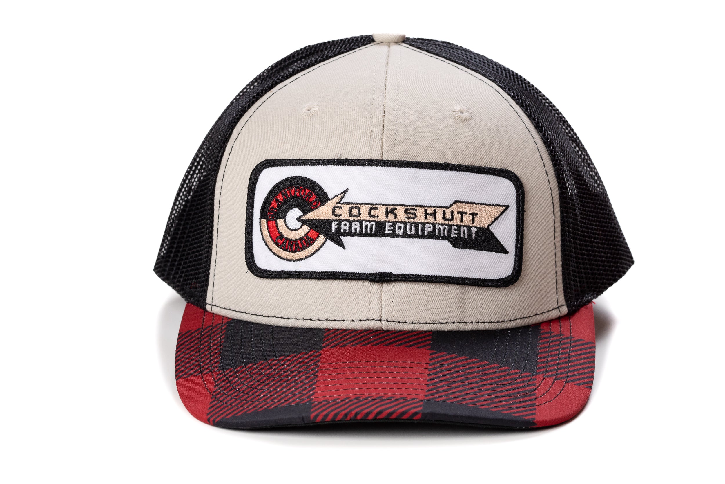 Cockshutt Hat, Red Plaid
