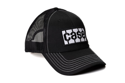 Case Tire Tread Logo Hat, Black Mesh