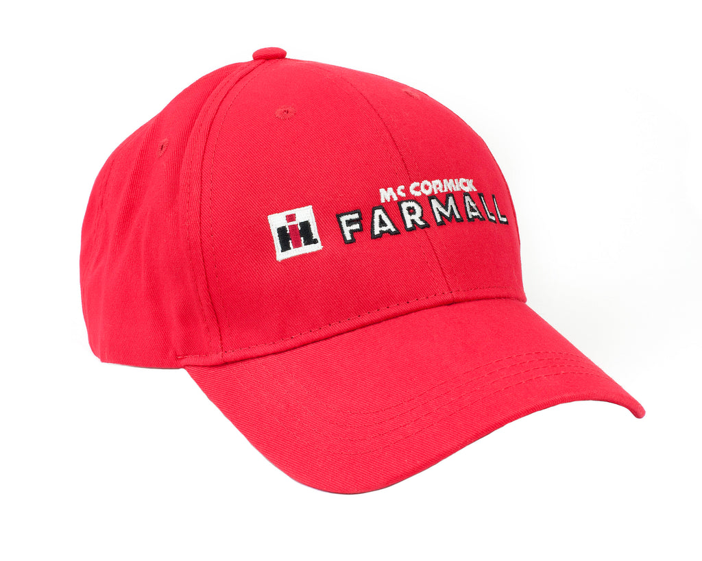 IH Farmall Logo Hat, Solid Red