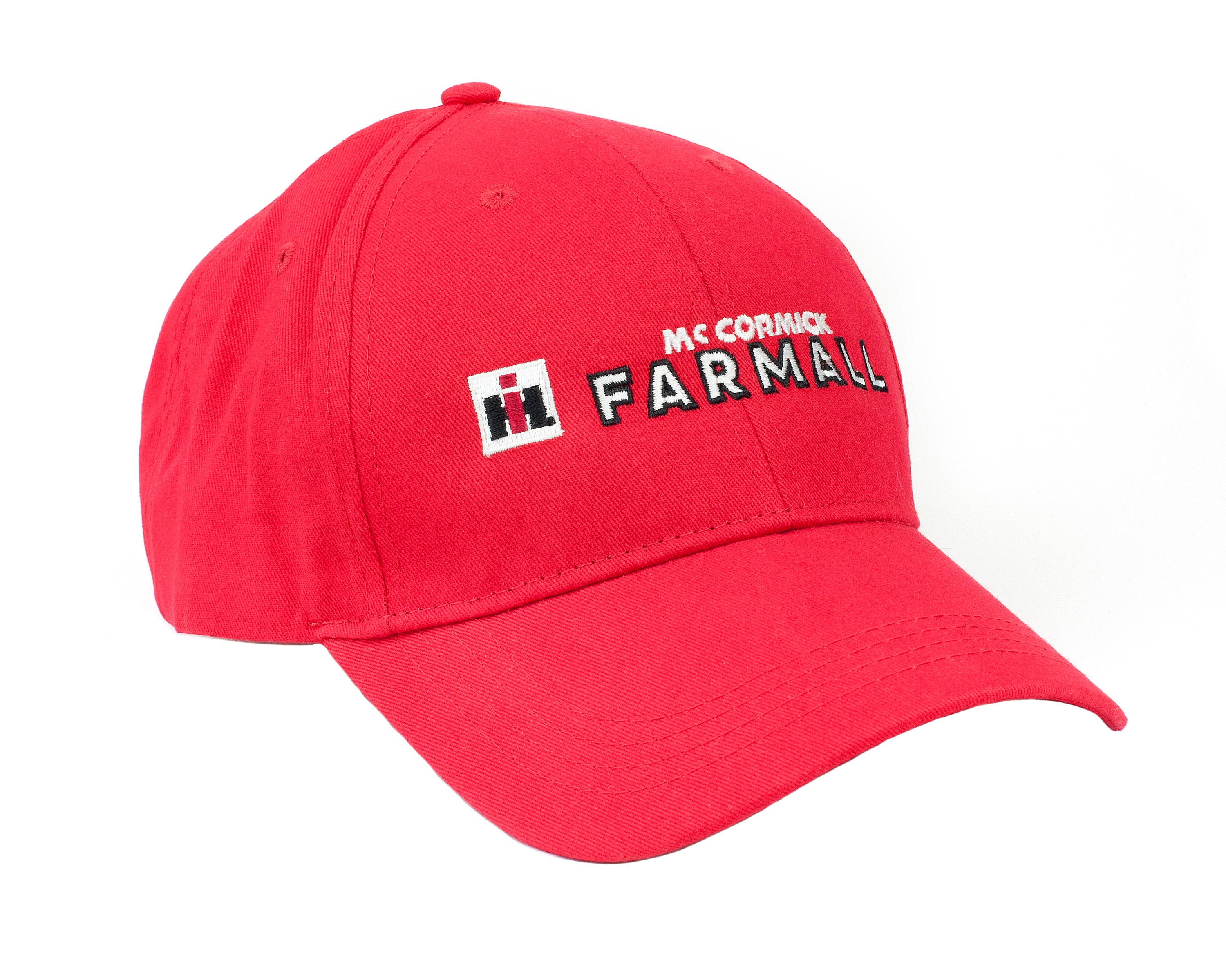 IH Farmall Logo Hat, Solid Red