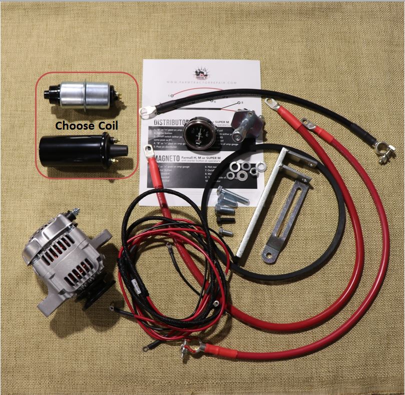 Premium 12V Conversion Kit for Farmall H Tractors