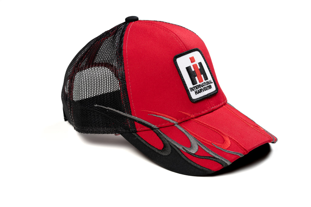 IH Hat, red flame