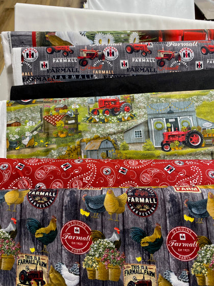 Farmall and IH Fabric