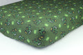 Crib Sheet displaying John Deere Tractors, Green Tractor Toss