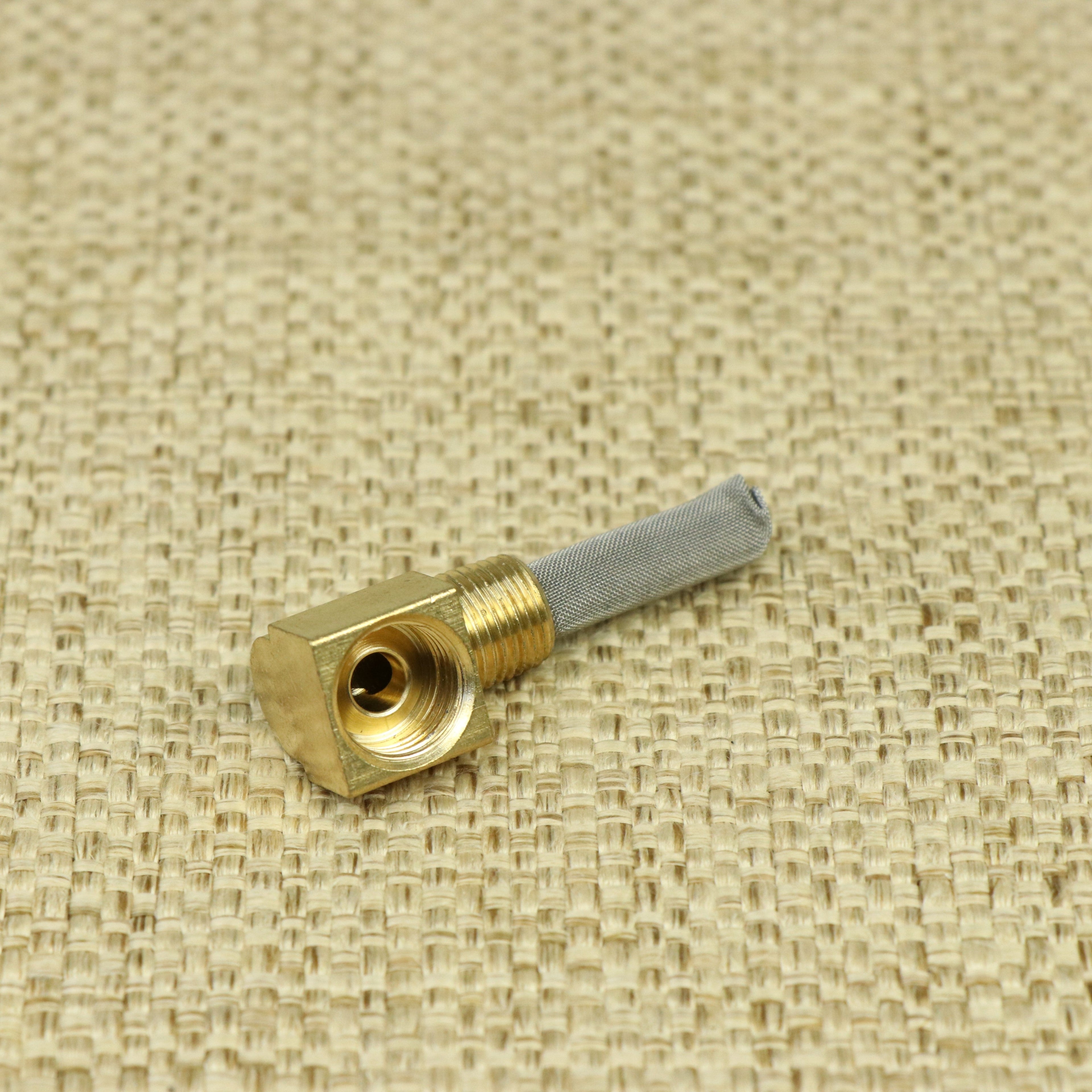 Fuel Elbow and Strainer for Marvel Schebler Carburetors