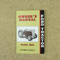 Operator's Manual for Ford NAA or Jubilee
