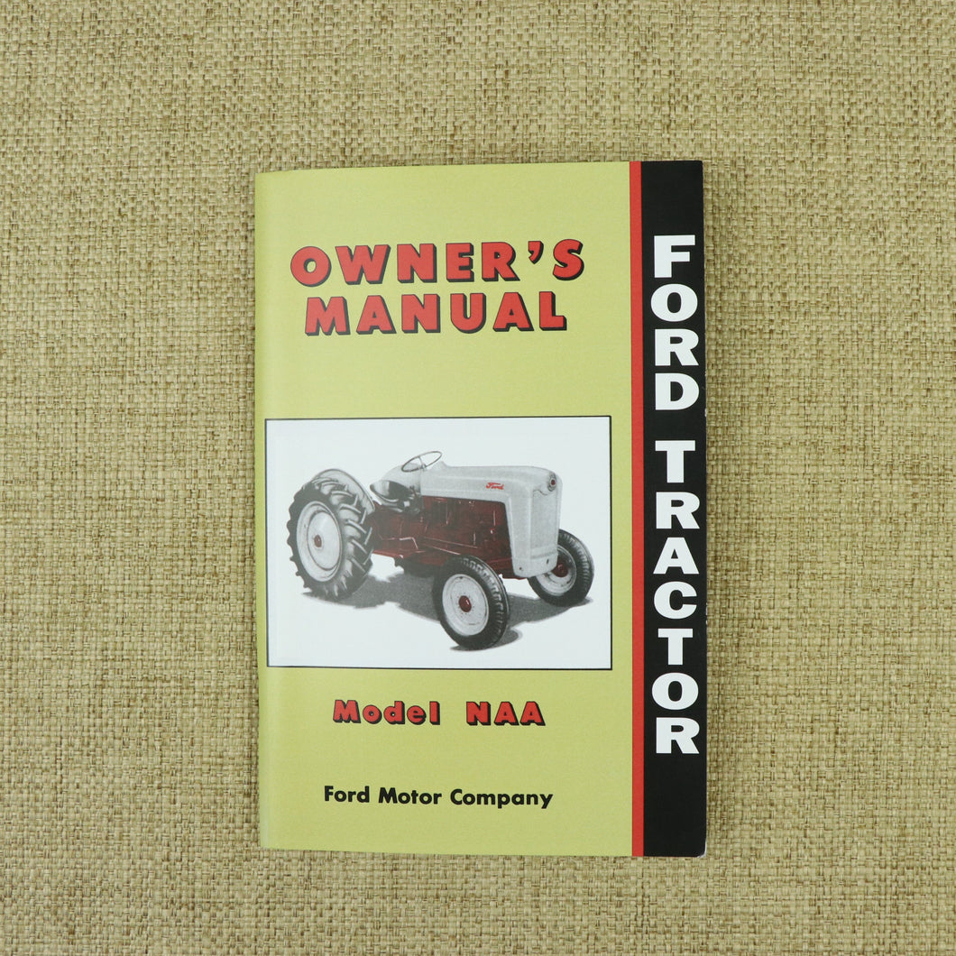 Operator's Manual for Ford NAA or Jubilee