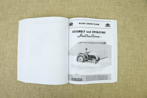 Ford Tractor Assembly and Operating Instructions for Common Implements used with Ford Tractors