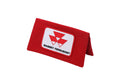 Massey Ferguson Logo Checkbook Cover, Red