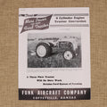 Ford Tractor Conversion Kit Instructions by Funk Aircraft Co.