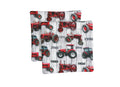 Farmall, IH and CaseIH Tractor Pot Holders, Set of Two, History Print