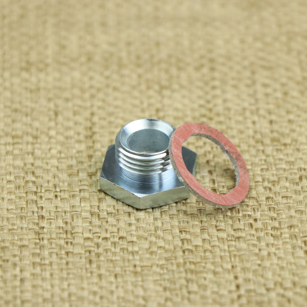 Oil Pressure Relief Valve Nut and Gasket