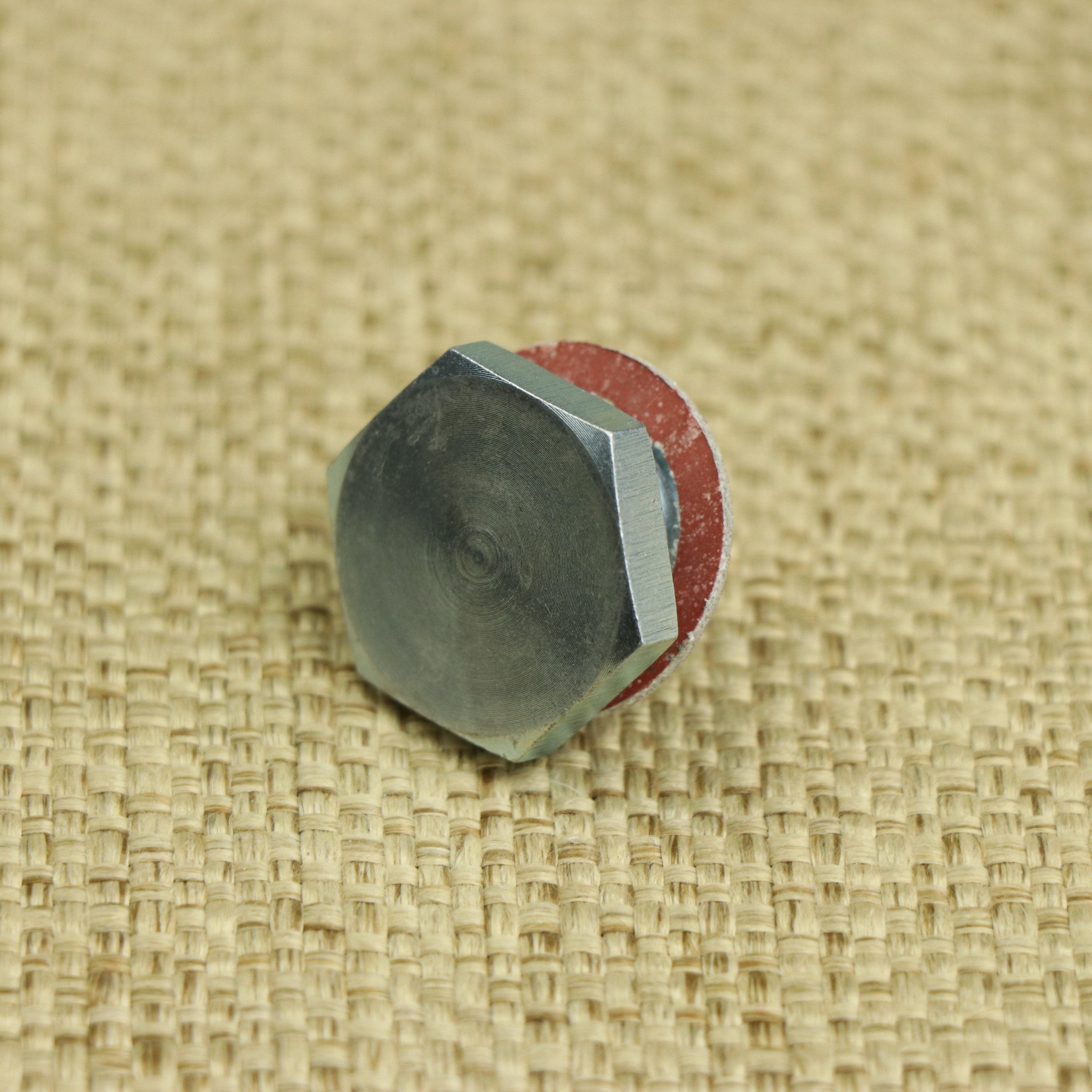 Oil Pressure Relief Valve Nut and Gasket