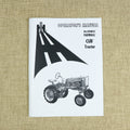 Operator's Manual for IH Farmall Cub Tractors, 1958-1964