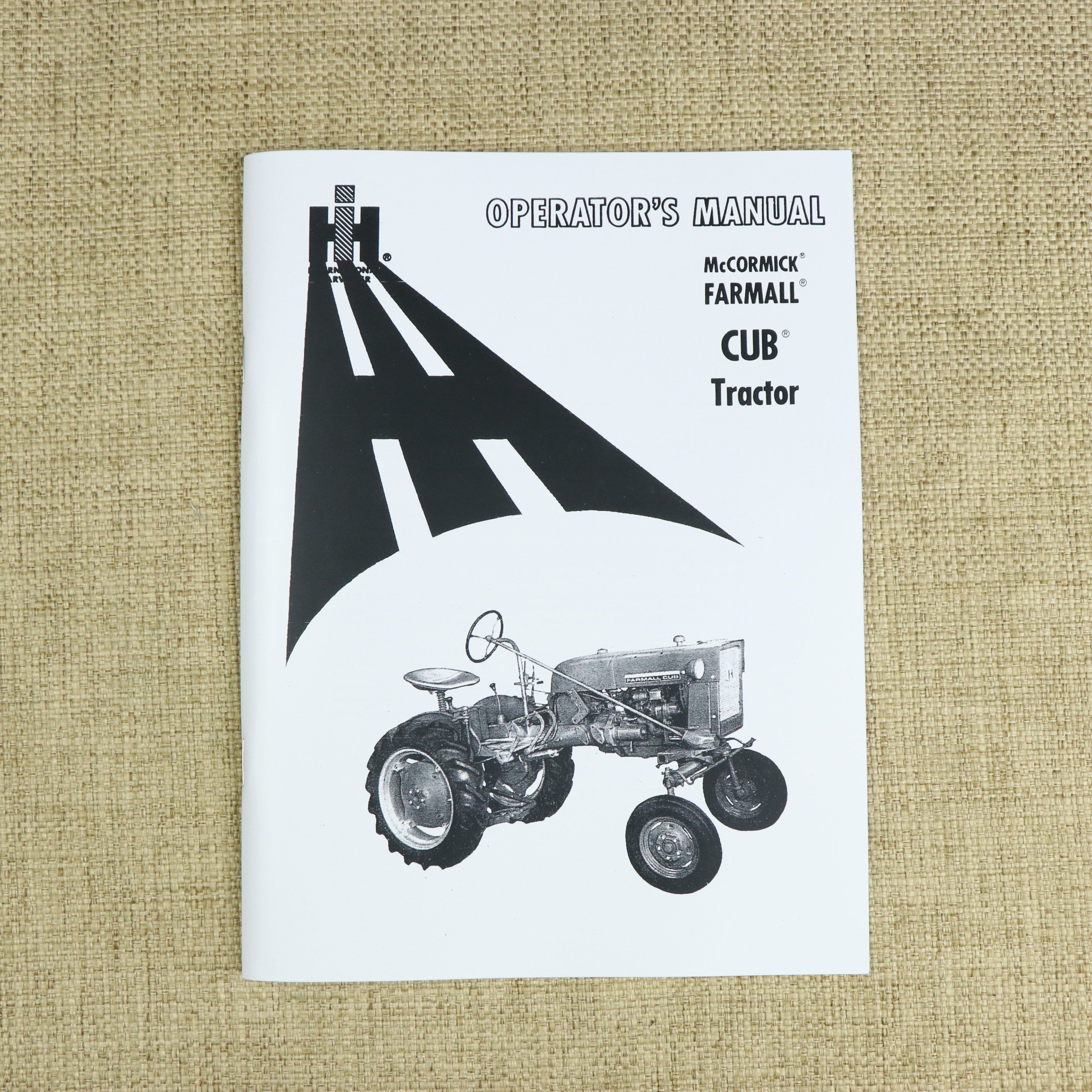 Operator's Manual for IH Farmall Cub Tractors, 1958-1964