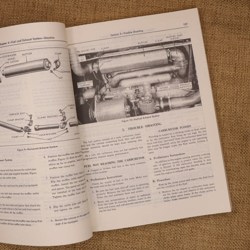 Ford Shop Manual (1955-1960), also Applies to 1961-1964 2000 and 4000 4-Cylinder Tractors