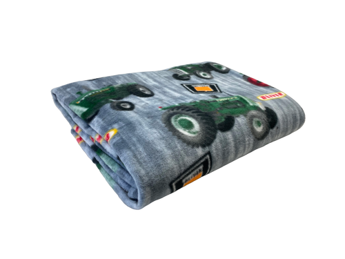 Oliver Tractor Fleece Blanket