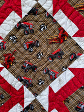 Load image into Gallery viewer, Massey Ferguson Tractor Quilt, Throw Size