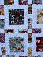 Load image into Gallery viewer, IH Farmall Tractor Quilt, Throw Size