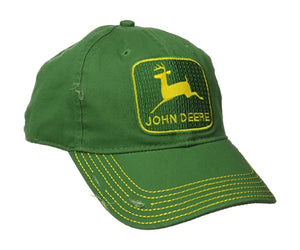 John Deere Logo Hat with "Est 1837" Embroidery