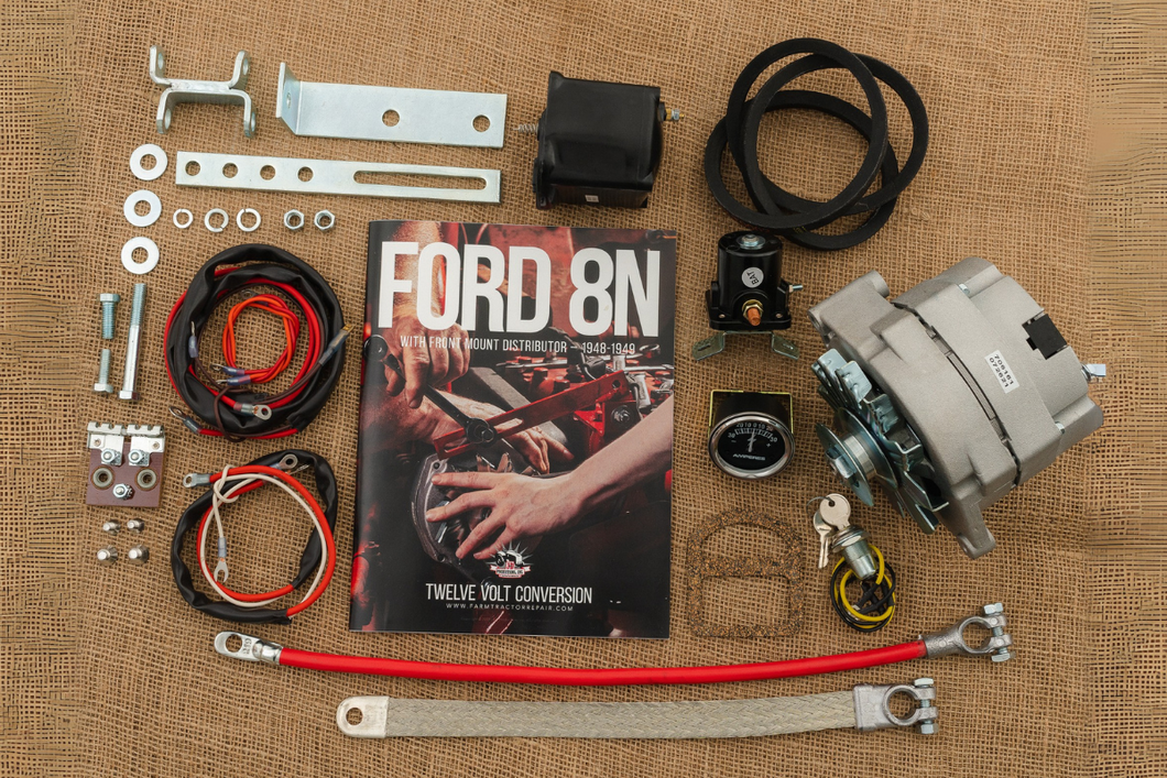 Premium 12 Volt Conversion Kit (Fits Ford 8N with Front Distributor, 1948–1949)