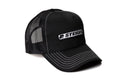 Steiger Logo Hat, Black Mesh, Choose Adult or Youth Size