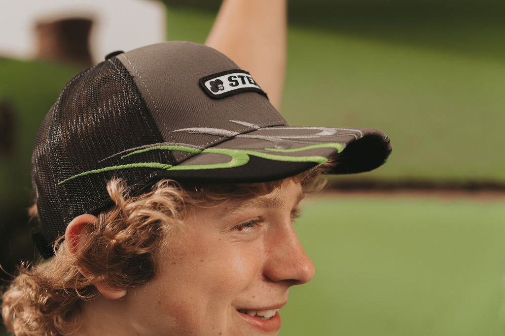 Steiger Logo Hat, Flame