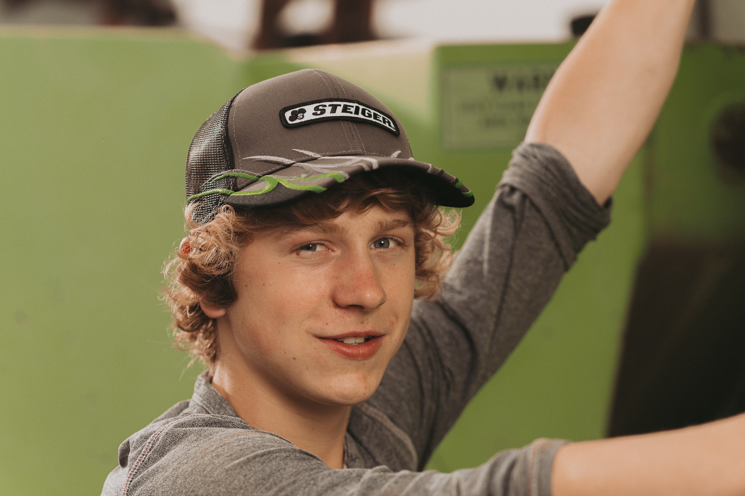 Steiger Logo Hat, Flame