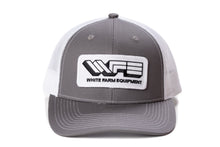 Load image into Gallery viewer, Youth-Size White Farm Equipment Logo Hat, Gray with White Mesh Back