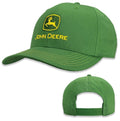 John Deere Hat, Solid Green with Green and Yellow Logo