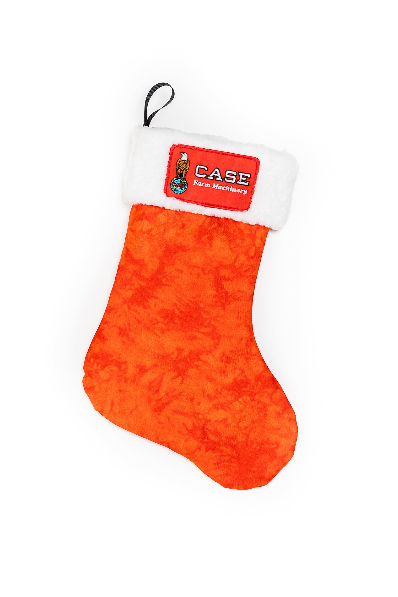Case Farm Machinery Logo Christmas Stocking, Flambeau Red