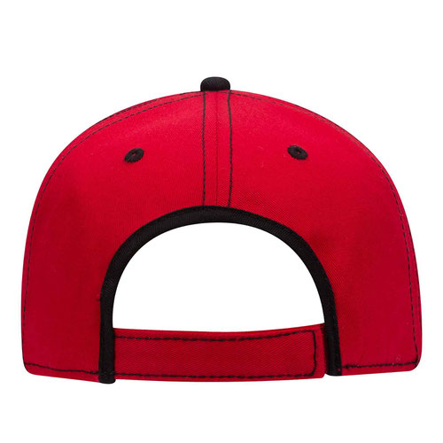 International Harvester IH Logo Hat, Red with Black Accents