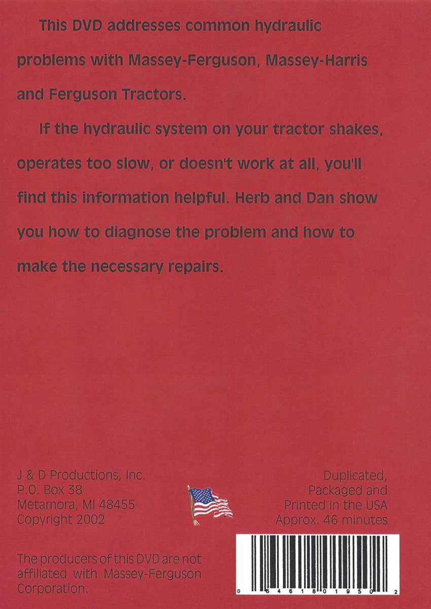 Massey Ferguson Hydraulic Repair