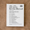 Ford Service Manual for Tractors made between 1965-1975