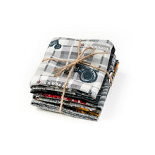 Load image into Gallery viewer, IH Farmall Tractor Fabric Fat Quarter Bundle, Gray, Set of Five