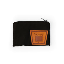 Load image into Gallery viewer, Keystone Oliver Zip Pouch, Leather Emblem