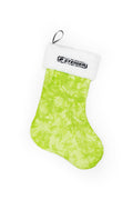 Steiger Logo Christmas Stocking, Green