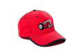 Ford Tractor Hat, Red with Black Accents