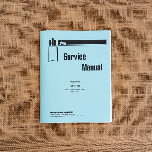 Magneto Service Manual