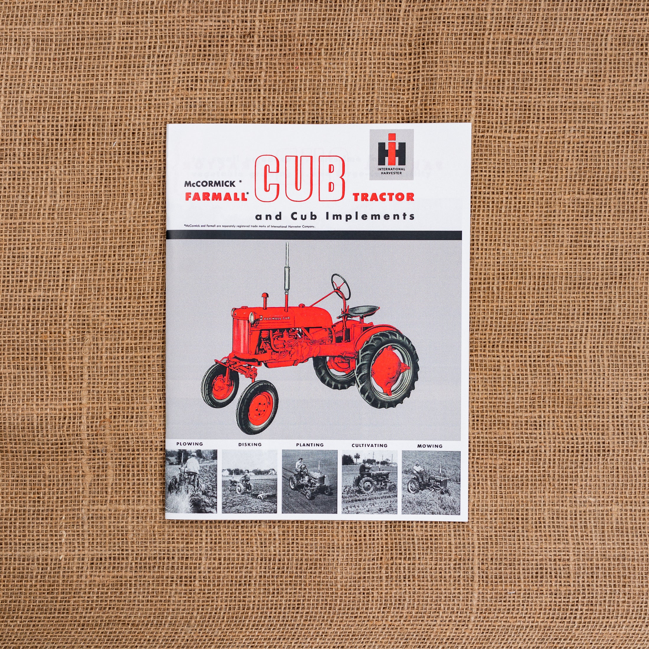 Farmall Cub Sales Brochure