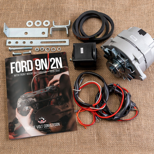 Basic 12 Volt Conversion Kit, 9N or 2N Ford