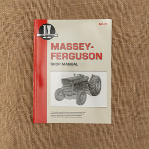 Massey Ferguson Shop Service Manual for 135, 150, 165