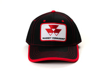 Load image into Gallery viewer, Massey Ferguson Hat, Black with Red Accents