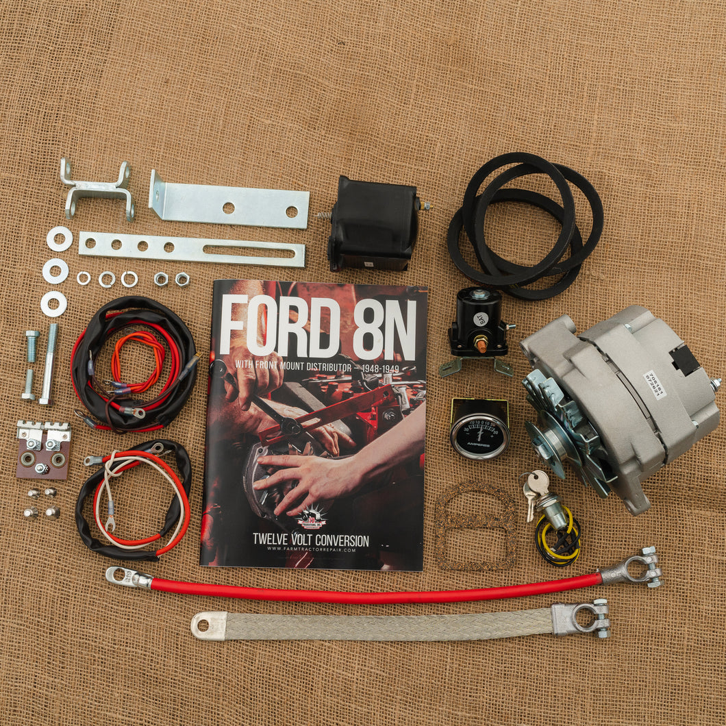 Premium 12 Volt Conversion Kit for Ford 8N with Front Distributor