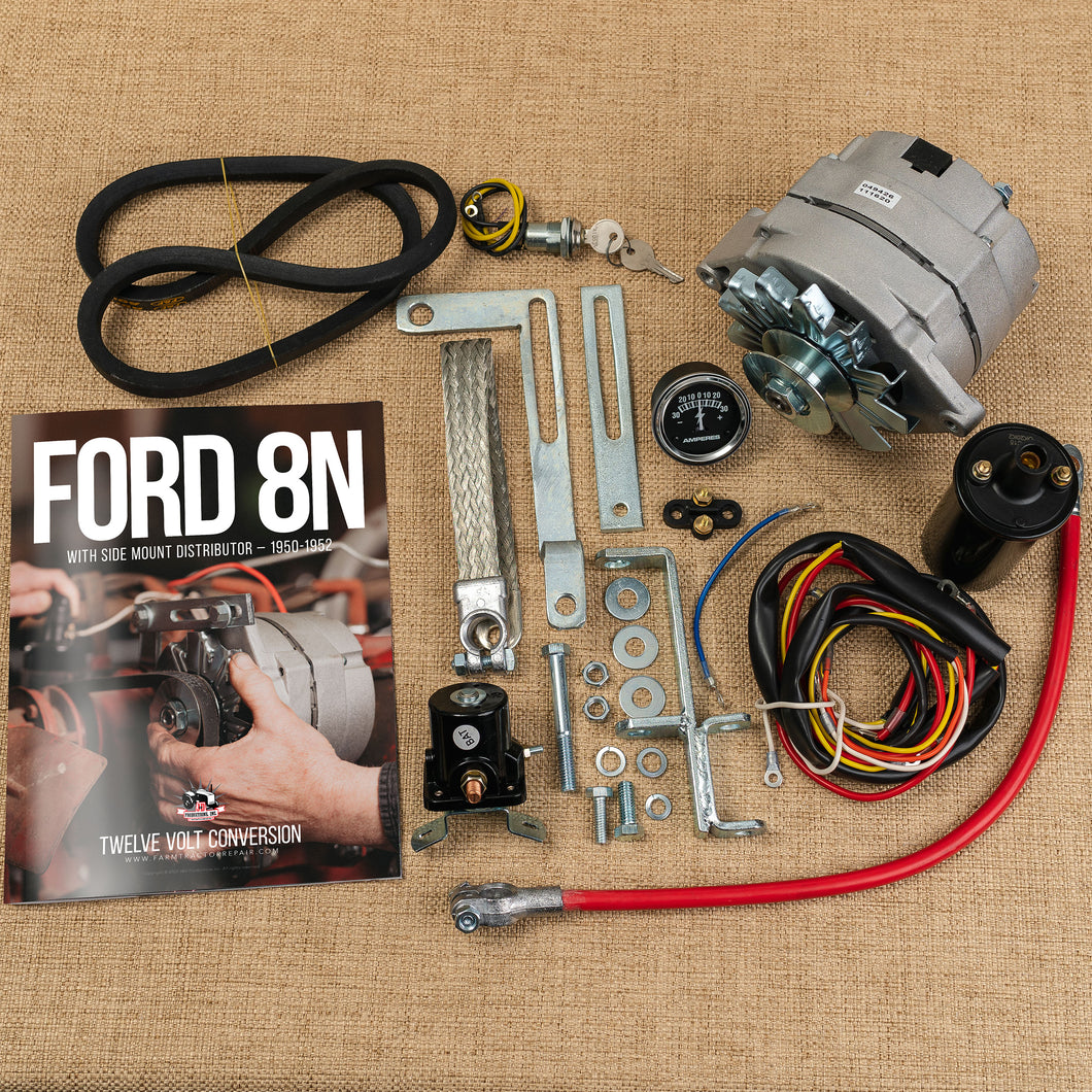 Premium 12 Volt Conversion Kit, 8N Ford with Side Distributor – J&D ...